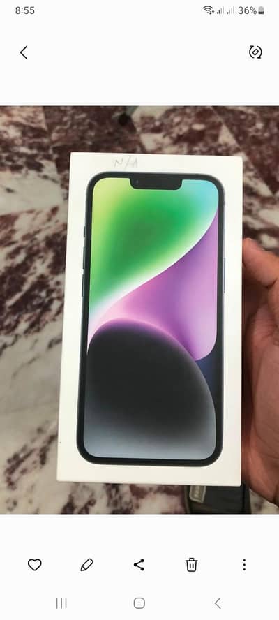 Apple iPhone 14 for sale just box open