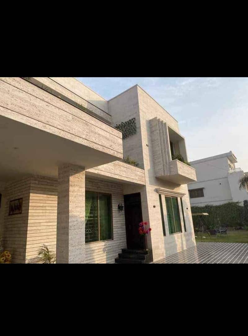 Travertine Stone Tiles for Wall Cladding & Front Elevation 7