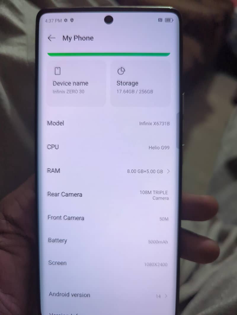 Infinix Zero 30 6