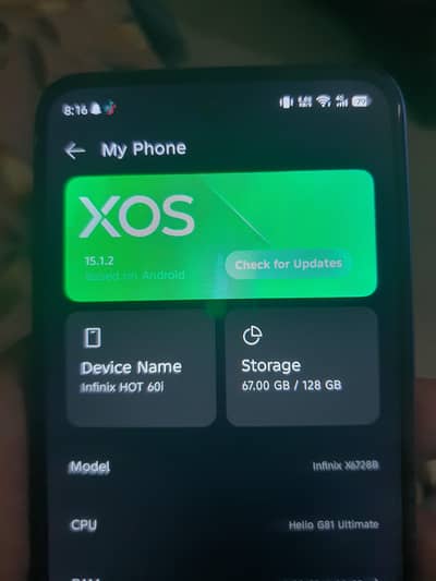 Infinix Hot 60i