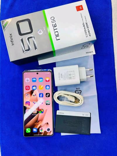 Infinix Note 50 16Gb Ram 256 GB memory PTA approved. 0324=8193=531