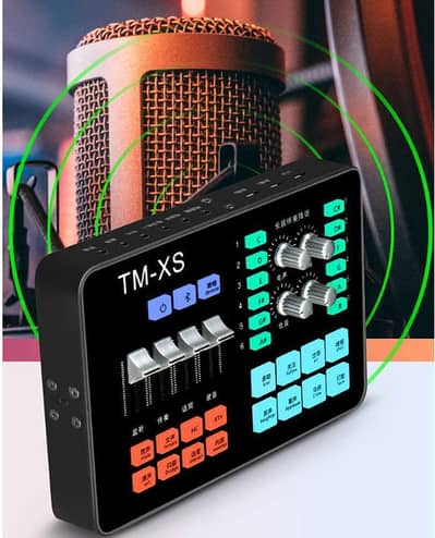 Live Sound Card Audio Mixer for TikTok Live YouTube Live Mixing Etc