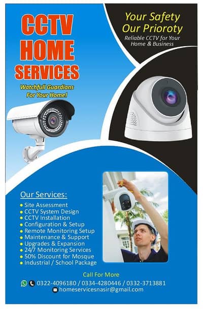 CCTV cameras Installation