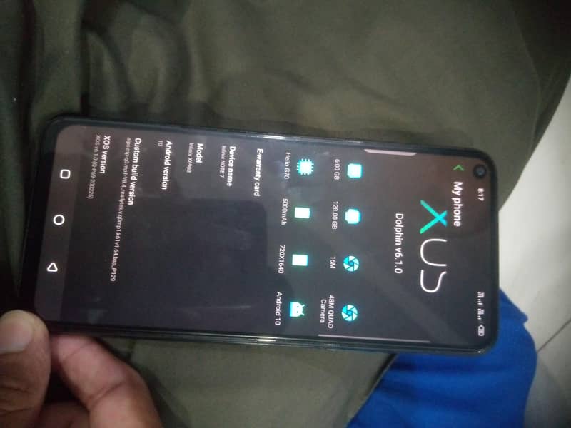infinx note 7 condition 10/9 2