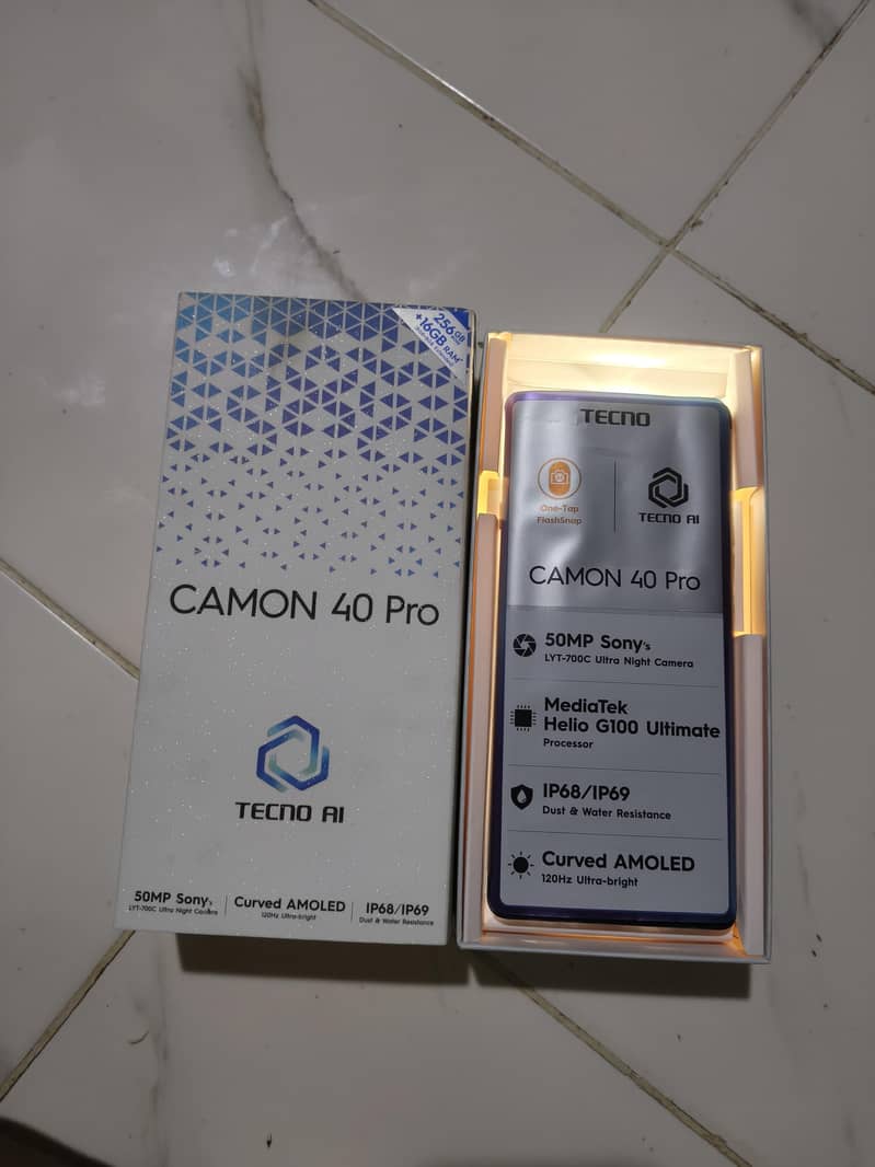 Tecno CAMON 40 Pro 4