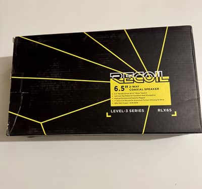 Recoil 6.5" COAXIAL SPEAKER