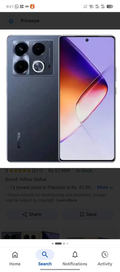 Infinix Note 40