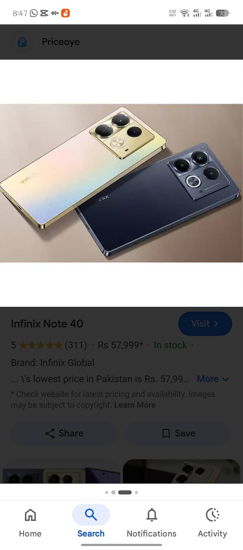 Infinix Note 40 1