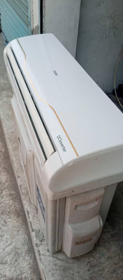 Haier 1.5 TON DC INVTR HEET and cool totally joinin