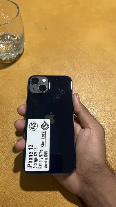 iPhone 13 (128GB) Midnight Blue – 97% Battery Health (Sim Lock)