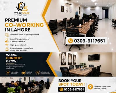 vip co working space for Rent