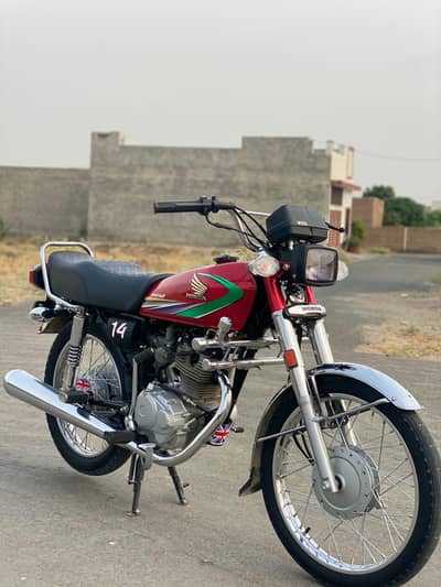 14 model Honda 125 130000