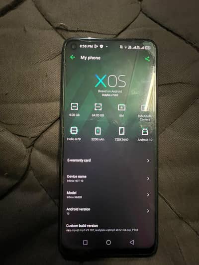Infinix Hot 10