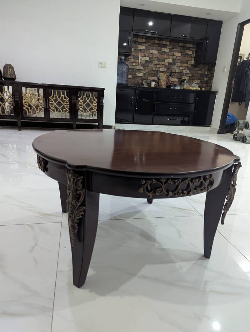 Solid wood coffee table 1