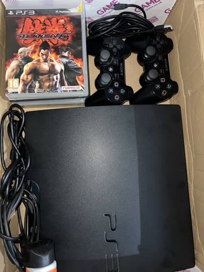 Sony PlayStation 3 Slim (with game cds ) – Excellent Condition