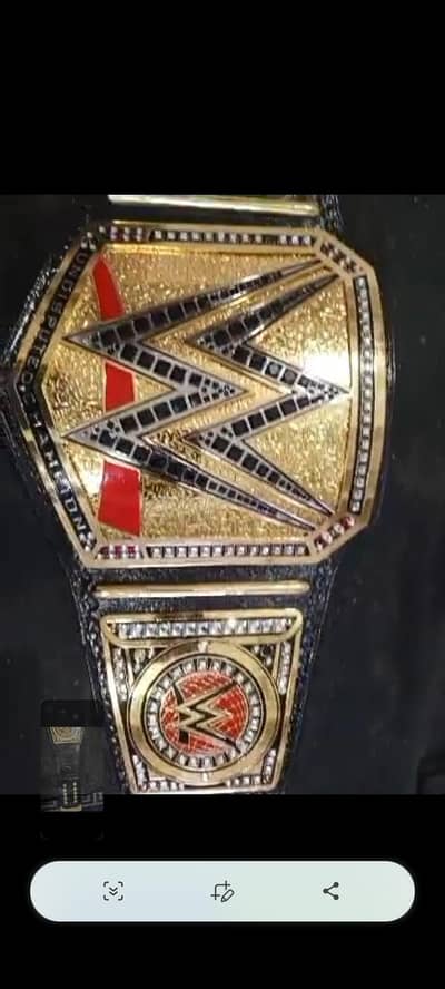WWE Undisputed championship belt