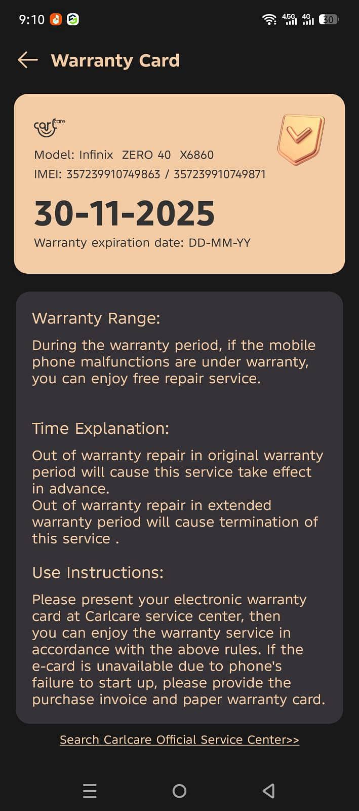 Infinix Zero 40 3