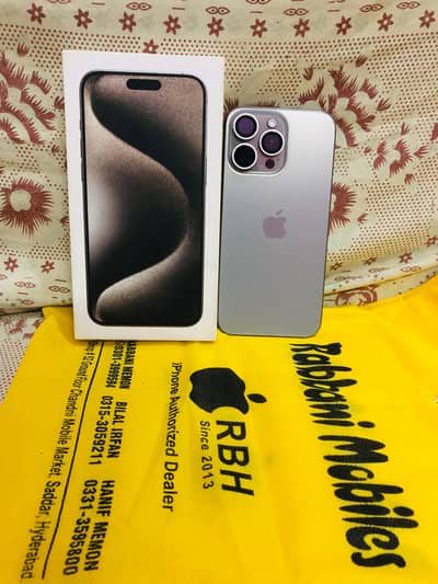 Apple iPhone 15 Pro Max With BOX