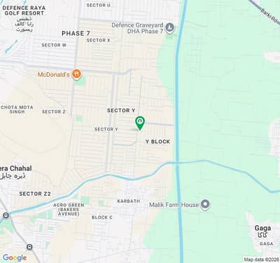 1 Kanal Plot for Sale DHA Phase 7 Prime Location Secure Community High Demand Sector