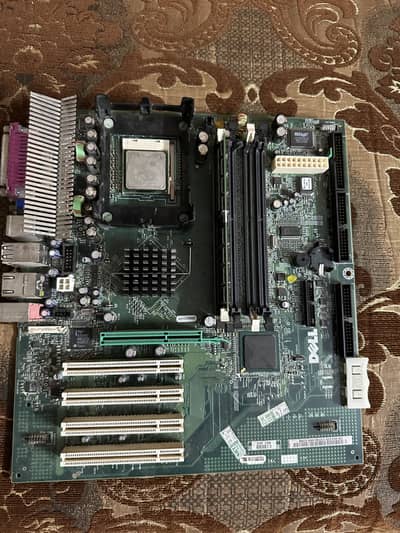 Pentium 4 motherboards available with Processor and ram