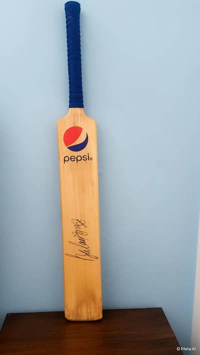 BABAR AZAM s' signed out bat A condition