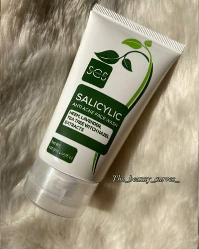 SCS salicylic anti acni face wash 120gm 804 Rs