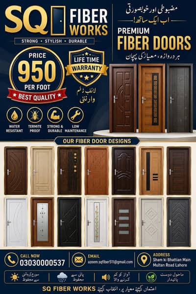 Fiber Glass Doors