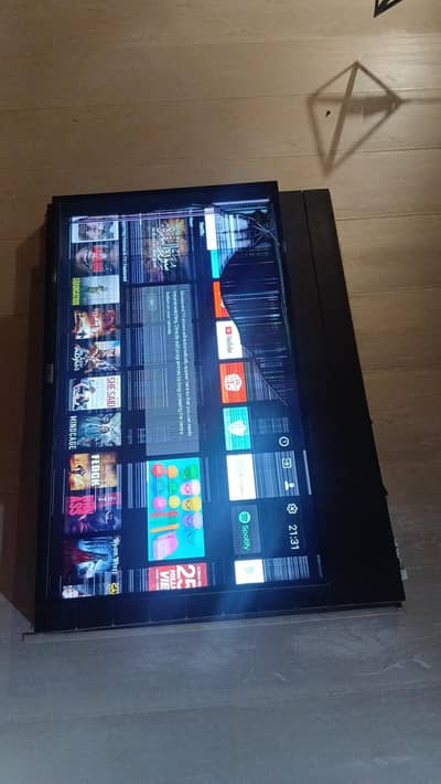 TCL 43 inch S5200 Screen Damage Bqi all ok Android