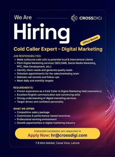 Sales Development Representative (SDR) Cold Calling & Lead Generation