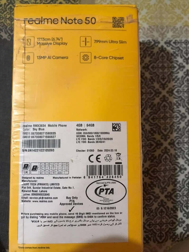 Realme Note 50 9