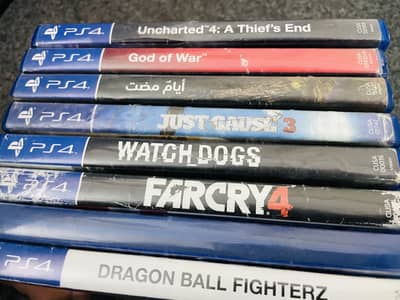 Bundle of 8 Games in good price