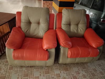 2 SITTER SOFA SET (SOFT FLUFFY AND RELAXING)