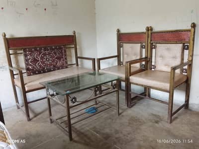 sofa set with table