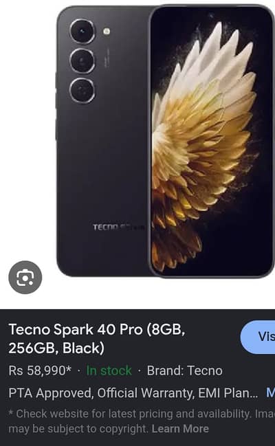 Techno Spark 40 Pro