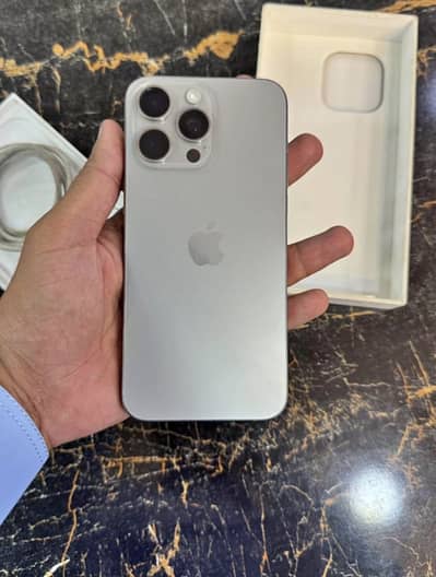 Apple iPhone 15 Pro Max with complete box