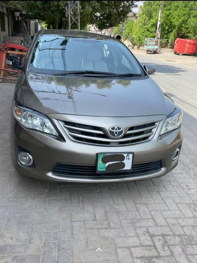 Toyota Corolla gli 2014 model genuine