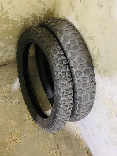 Honda 125 trail tyres