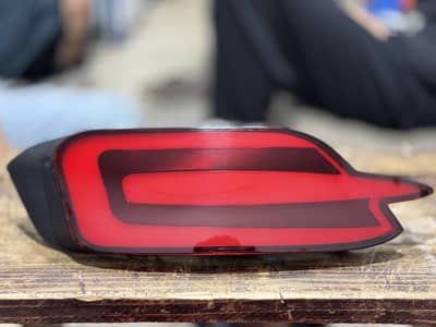 Bumper lava LED reflector