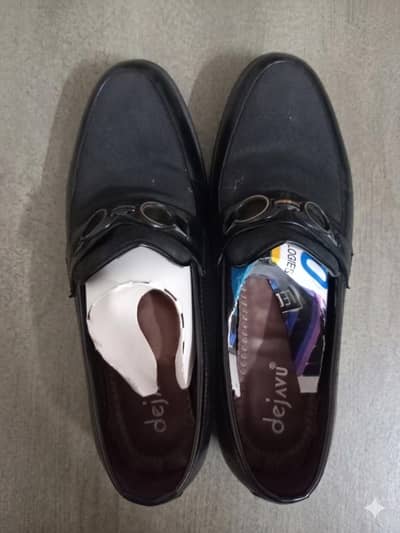 Stylish & Premium Men's Black Loafers (Dejavu) for Sale