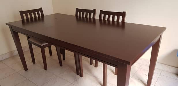 I want to sale my dining table and chair