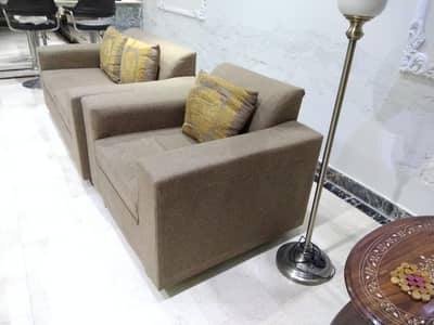 SOFA SET | 3 seater | 2 seater | 1 seater | Stunning Mustard Brown