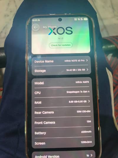Infinix note 60 pro lush condition 8/256