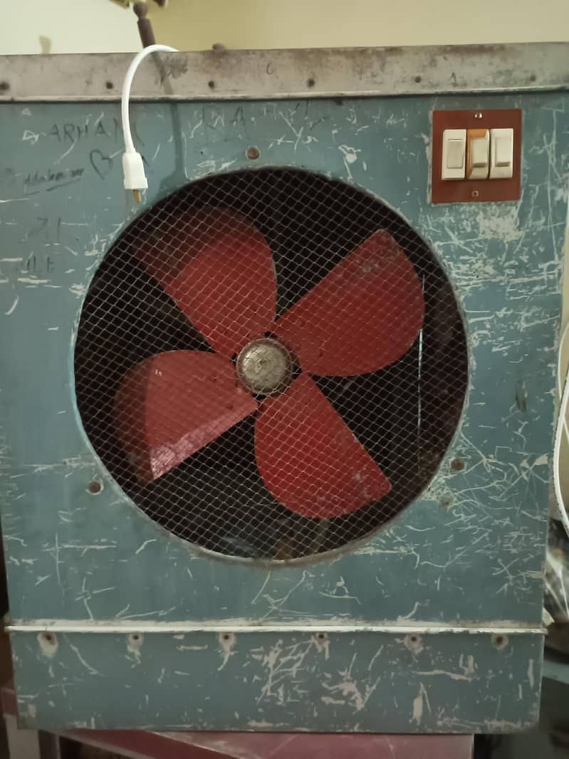 Air cooler order pr tyar krwaya he with stand 0