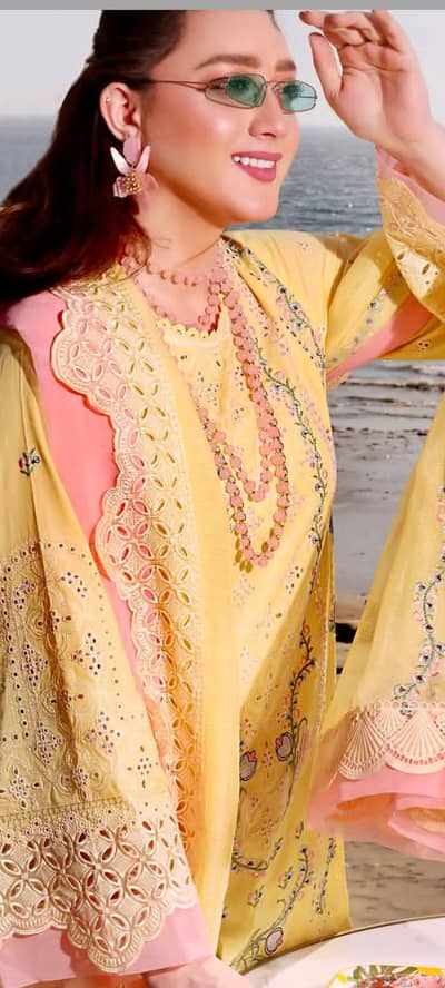 luxury Lawn Aneelas brand