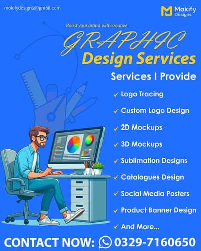 Graphic designing Service available