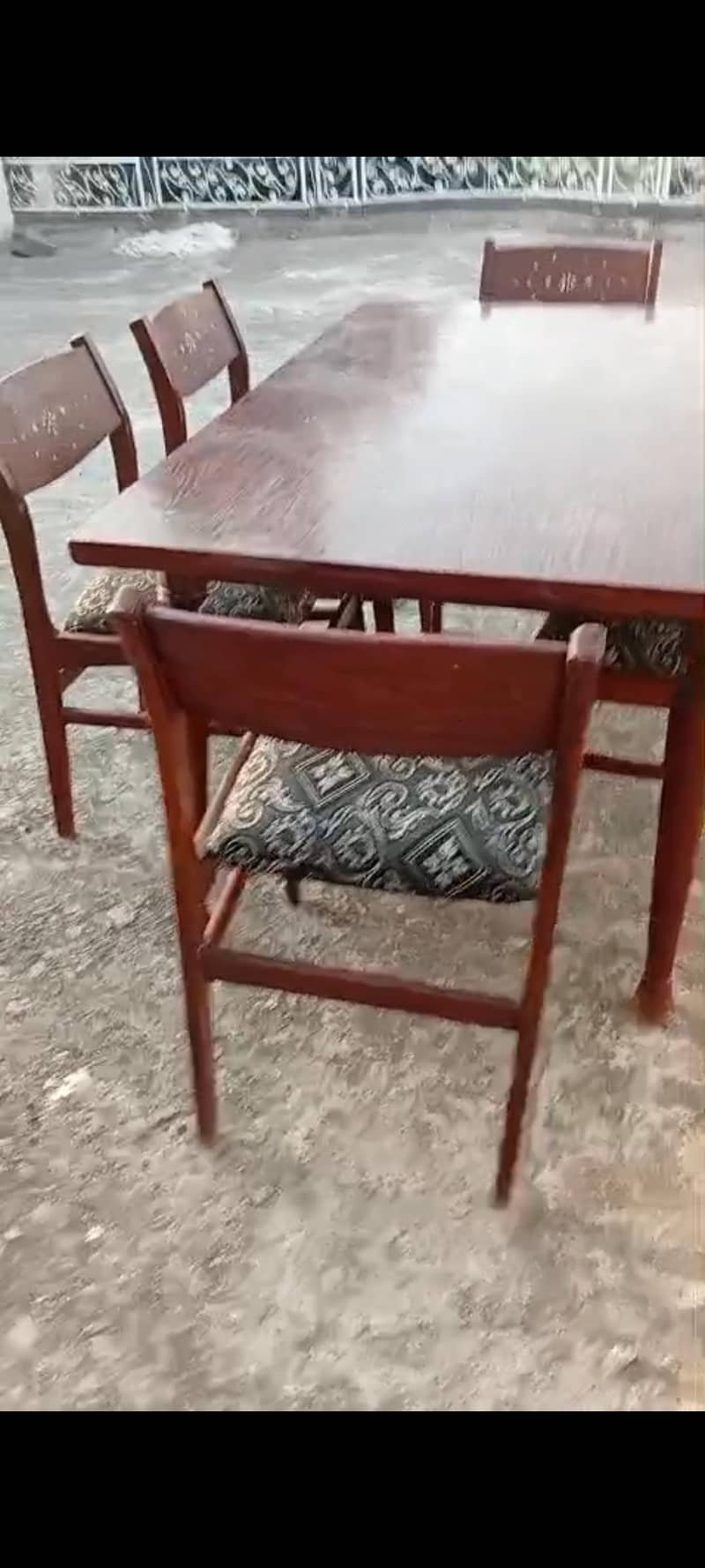dining table with chairs 2