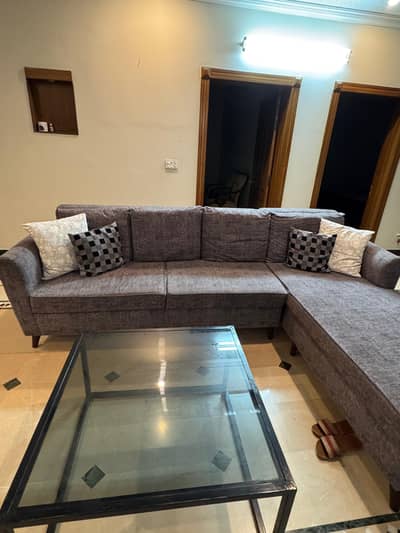sofa  L shaped 7 seater
