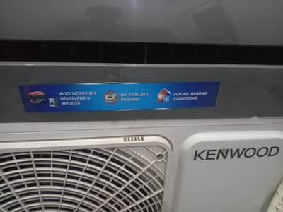 Kenwood Inverter ac 1.5ton good condition