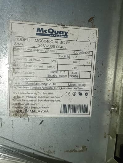 4ton and 4 ton Duct AC