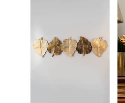 beautiful leafs wall panal